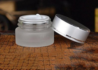 銀製のアルミニウムふたの化粧品のクリーム色の瓶の安全性のよいシーリング性能