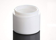 滑らかな表面の化粧品のクリーム色の瓶BPAは友好的な再生利用できるEcoを放します