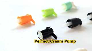 クリーム色 ポンプ