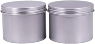 正方形の急なふたの錫のアルミニウム瓶の化粧品の蝋燭の包装箱