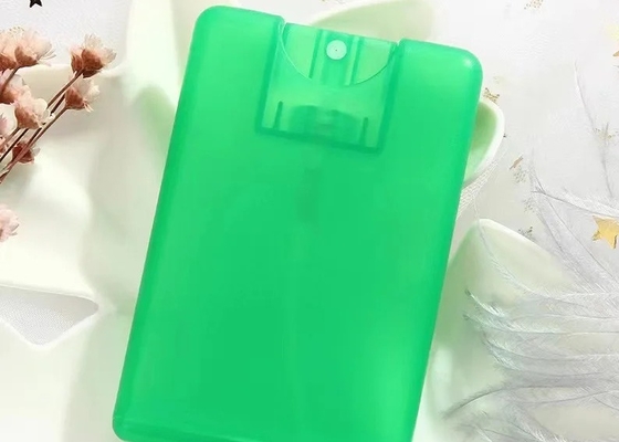 コンパクト ミニプラスチック ポケットスプレー 香水 ハンドセニタイザー クレジットカード ボトル プラスチックノズル