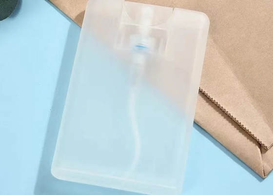 コンパクト ミニプラスチック ポケットスプレー 香水 ハンドセニタイザー クレジットカード ボトル プラスチックノズル