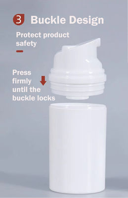 50ml 空気のない真空ローション ボトル カスタマイズ 彩色印刷 デザイン 皮膚ケア 化粧品