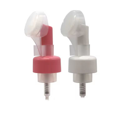 42/410 43/410 カスタマイズされたプラスチック発泡ポンプ、洗顔用シリコンブラシ付き