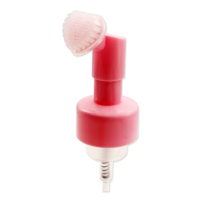 パーソナルケア用品 43mm ピンクハート形 シリコンブラシ泡ポンプ