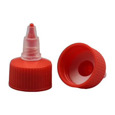 24mm 28mm PP ボトル用のプラスチックキャップ スクリュートウィストトップ