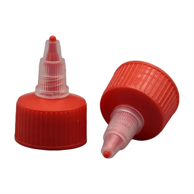 24mm 28mm PP ボトル用のプラスチックキャップ スクリュートウィストトップ