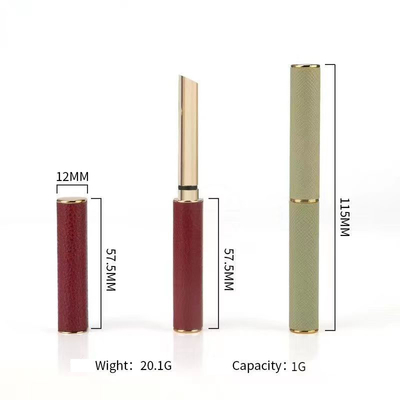高光輝くブラッシュ 5ml 容量 ブラシ頭付き円筒状のプラスチックチューブ 様々なスタイル パターン印刷なし