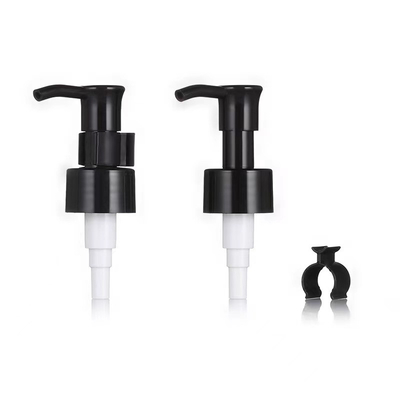 多用性 20mm 24mm リブド 閉じるローションポンプ クリップ付き