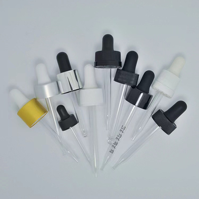 精密な測定のために切符マーク付きの便利な20mmPpプラスチックガラスドロッパー