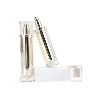 100ml アクリル 無気ポンプ 顔クリーム 化粧品 ボトル クリーム グラスセット