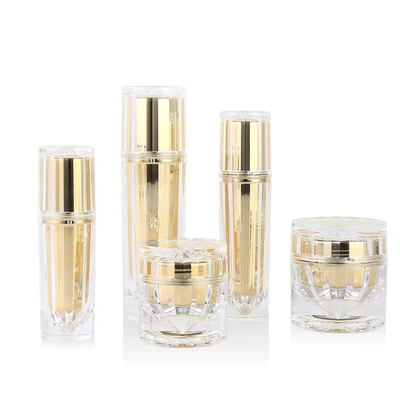 30ml 50ml 100ml ローズゴールド アクリル 化粧品 包装 ボトル クリーム グラス