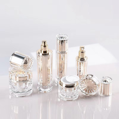 30ml 50ml 100ml ローズゴールド アクリル 化粧品 包装 ボトル クリーム グラス