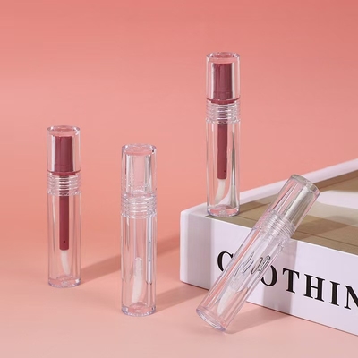 卸売 オーダーメイド 3.5G 空のリップスティックチューブ ゴムシール螺旋閉塞 プラスチック リップバームチューブ 化粧品容器のパッケージング