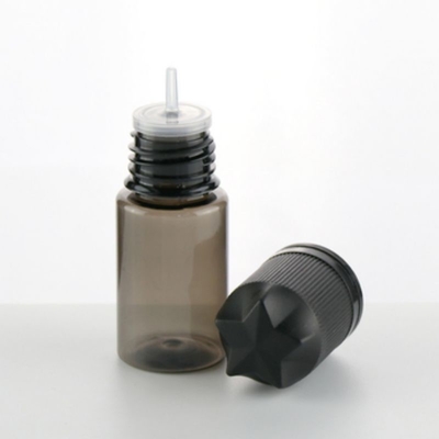 便利な 30ml プラスチック製の煙油ドロッパー ボトル 細長い先端と子供防止キャップ