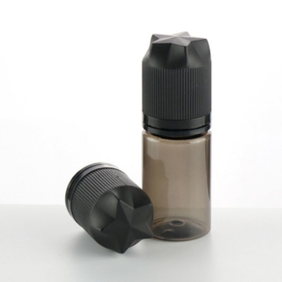 便利な 30ml プラスチック製の煙油ドロッパー ボトル 細長い先端と子供防止キャップ