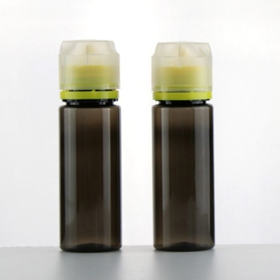 30ml 透明な黒い煙のオイルボトル ペットオイルボトル プラスチック製のパッケージ