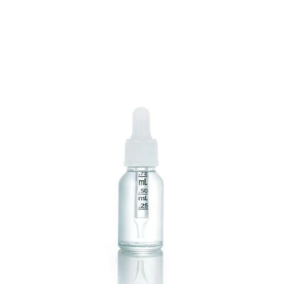 18mm プラスチックボトルドロッパーと10ml アンバーオイル ガラス エッセンシャルオイルボトル 旅行や家庭用