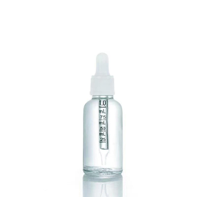 18mm プラスチックボトルドロッパーと10ml アンバーオイル ガラス エッセンシャルオイルボトル 旅行や家庭用