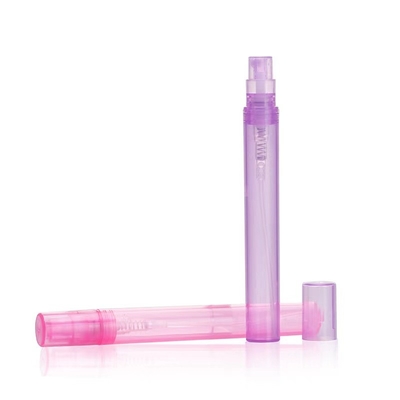 10ml 透明 ミニスプレー 香水 ガラスサンプル ボトル プラスチックスプレーポンプ 漏れ防止 Yes