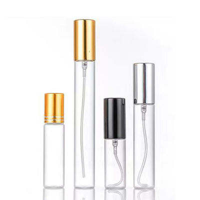 5ml 10ml 卸売 ミニミストスプレー 香水 ガラスサンプルボトル プラスチックスプレーポンプ