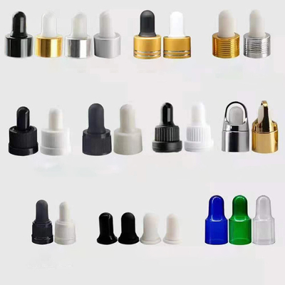 18mm 24mm 肋状 PP エッセンシャルオイルボトルと汎用のためのプラスチックドロッパー