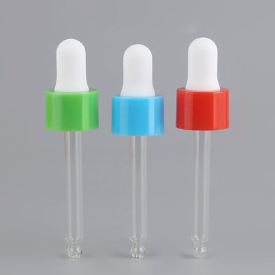 カスタムカラー 18mm 24mm 精密な測定のためのプラスチックパイペット付き,スムーズなPPプラスチックドロッパー
