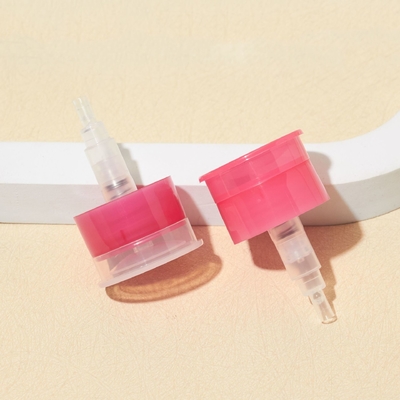 プラスチックのPET素材 カラフル 28/410 33/410 0.5cc用量 フリップトップ ネイルポーチ ディスペンサー 油取りポンプ 漏れ防止