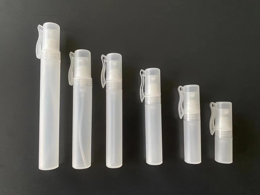 100ml 空きペットプラスチック 黒透明 空きプラスチックスプレー 香水ボトル 白いボトル色