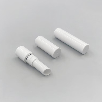 スクリーン印刷リップグロス容器とプラスチックバームチューブクロージャー付きメタリックリップスティックチューブ