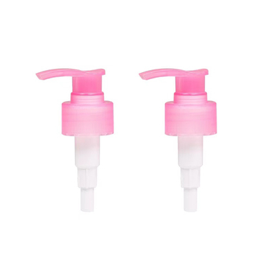 24mm 28mm ローションディスペンサーポンプ カスタム カラー リブド 閉鎖 PP プラスチックローションポンプ