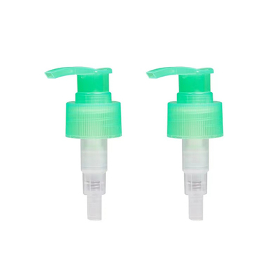 24mm 28mm ローションディスペンサーポンプ カスタム カラー リブド 閉鎖 PP プラスチックローションポンプ