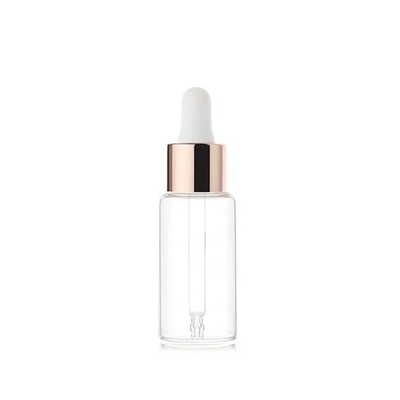 空の 5ml 10ml 15ml 20ml 30ml 50ml 100ml 透明ガラスエッセンシャルオイルボトル