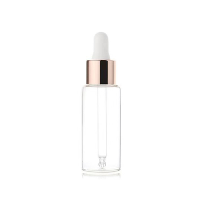 空の 5ml 10ml 15ml 20ml 30ml 50ml 100ml 透明ガラスエッセンシャルオイルボトル
