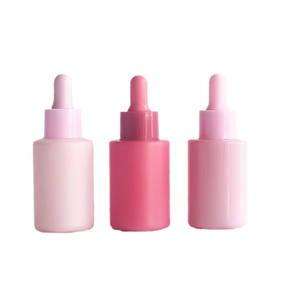 マカロン カラー エッセンシャル オイル ボトル 30ml プラスチックのPPポンプとガラス素材