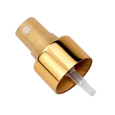 18mm 20mm 高級 金 金属 アルミニウム アノジス 半またはフルキャップの精密霧スプレーポンプスプレーヤー