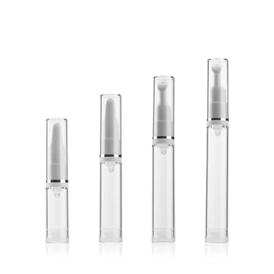 5ml 10ml 15ml アイクリーム コンテナ フラット アプリケーション器 空気のないアイクリーム ボトル
