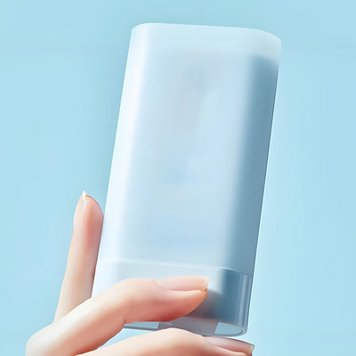 卸売 20G プラスチック空のデオドラントバームスティックチークボトル包装下部回転コンシーラースティックカスタムUV印刷