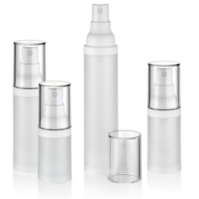 繊細な外見 5ml 10ml 15ml 30ml プラスチック式空気のないポンプボトル 皮膚ケア用