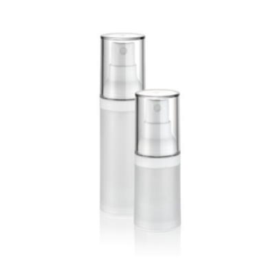 繊細な外見 5ml 10ml 15ml 30ml プラスチック式空気のないポンプボトル 皮膚ケア用