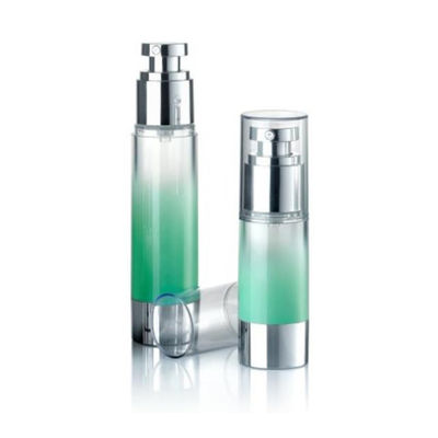 特殊平頭 15ml 30ml 50ml エアレスポンプボトル カスタマイズ対応