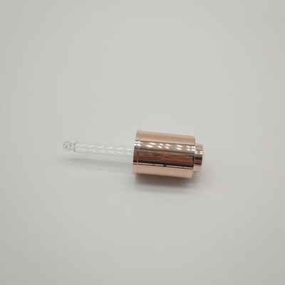 Custom Color 18mm 24mm Press Down Type Plastic Dropper for Essential Oil Bottle