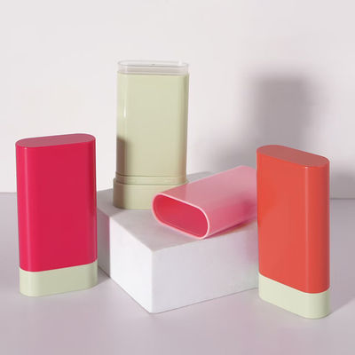 明るい色 底の詰め物 20g デオドラント バームスティック 容器 OEM ODM 受け入れます