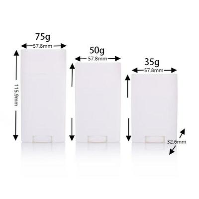 回転使用 35g 50g 75g PPプラスチックボディ 香料入りデオドラントバームスティック