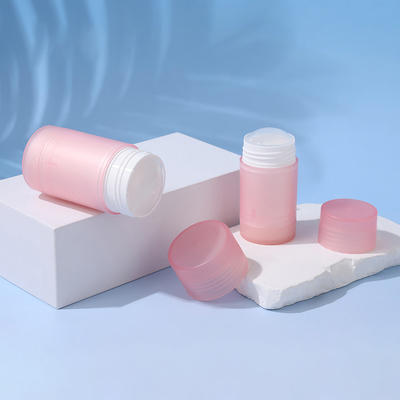 新しいデザイン 35g 50g 75g PP ダブルシェル 身体香水 デオドラント バームスティック コンテナ