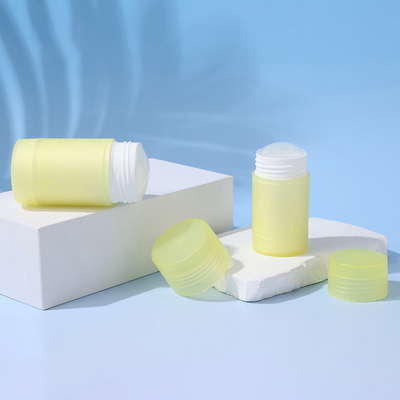 新デザイン 35g 50g 75g PP 二重シェルボディ 香り デオドラントバーム容器 パーソナルケア用