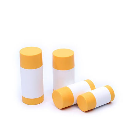 回転式デザイン 30g 50g 75g 100g PP プラスチックボディフレグランス容器 デオドラントスティック