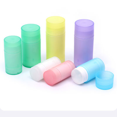 回転式デザイン 30g 50g 75g 100g PP プラスチックボディフレグランス容器 デオドラントスティック