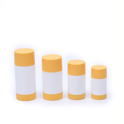 回転式デザイン 30g 50g 75g 100g PP プラスチックボディフレグランス容器 デオドラントスティック