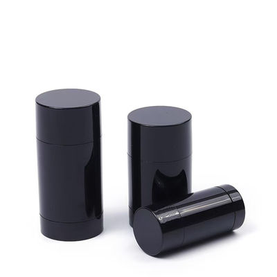 カラー許容15g 30g 50g 75g 100g ASプラスチックボディフレグランス容器空のデオドラントバーム